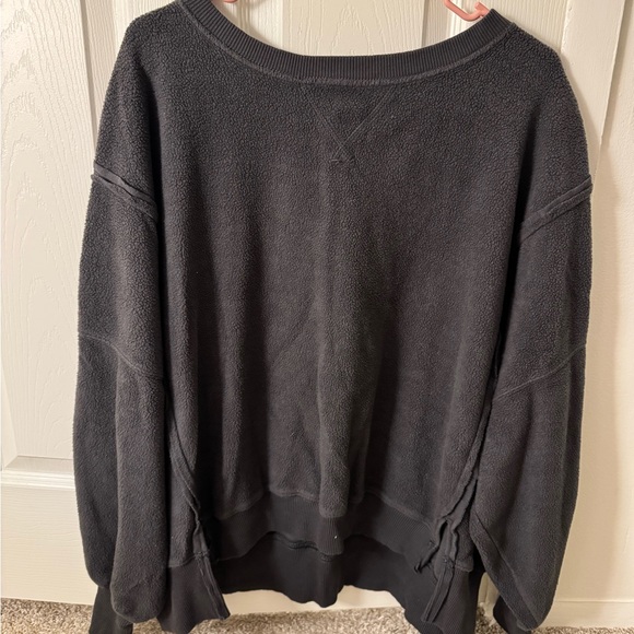 Aerie cropped grey crewneck - Picture 2 of 6